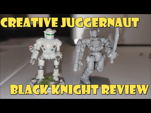 Unboxing the new premium Battletech Black Knight miniature: Battletalk E4