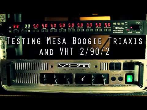 Testing Mesa Boogie Triaxis Preamp Channels