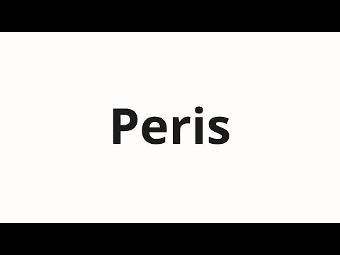 How to pronounce Peris | Перис (Peris in Russian)