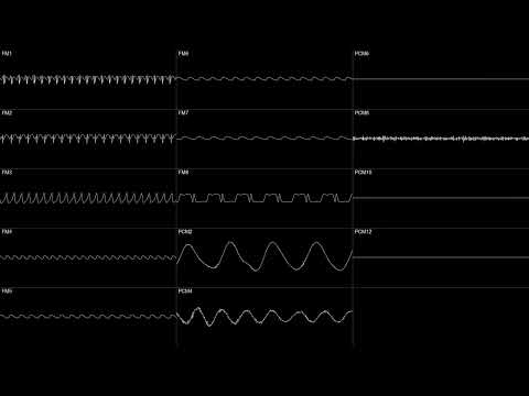 "Super Hang On (SS2)" Full Soundtrack [Oscilloscope View]