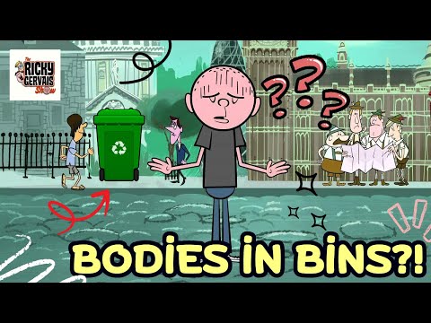 Karl Pilkington Thinks Undertakers Put Bodies in Wheelie Bins | The Ricky Gervais Show (XFM)