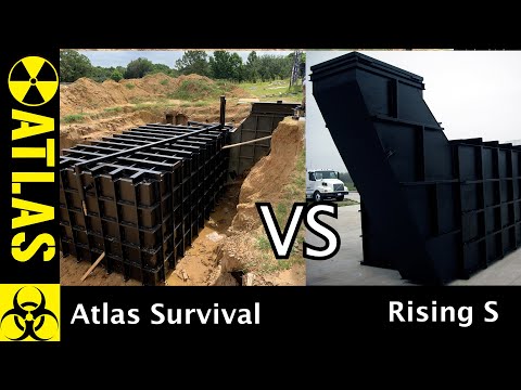 Atlas Survival Shelters compared to Rising S Company in 2021