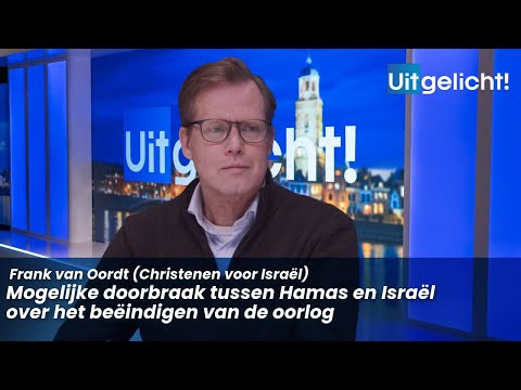 Uitgelicht 13 januari 2025 - Frank van Oordt over mogelijke doorbraak bij vredesplan Israël en Hamas