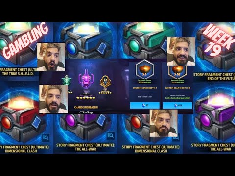 GAMBLING IS BAD ? NAH - CTP CHEST / CARD CRAFT COMBINE AND STORY MODE: WEEK 19 | Marvel Future Fight