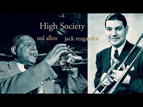 Red Allen - High Society  (1957 recording Red Allen/Jack Teagarden at Newport)