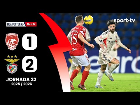 Resumo: Santa Clara 1-2 Benfica - Liga Portugal Betclic | sport tv