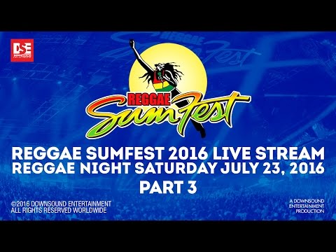 REGGAE SUMFEST 2016 REGGAE NIGHT PART 3 OF 4