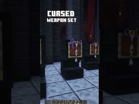 Cursed Weapon Set | Minecraft Tools & Weapons
