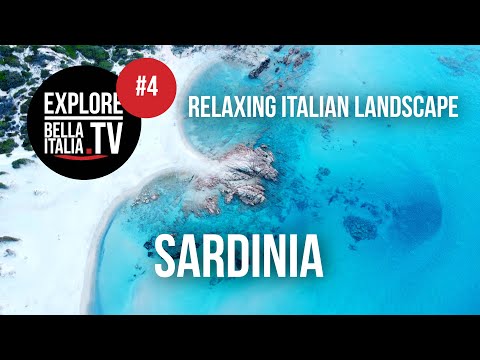 Relaxing Italian Landscape - Sardinia 4K - Beautiful beaches and villages in Sardinia