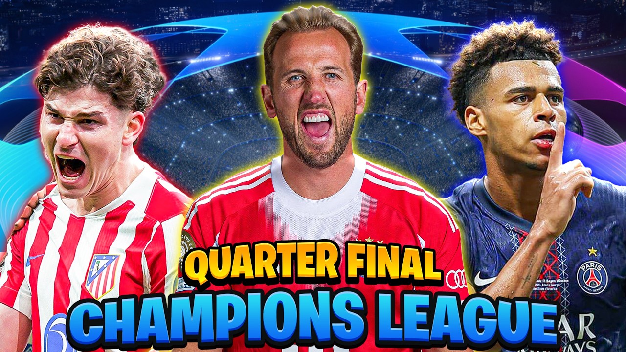 Champions League Quarter Final in a nutshell .EXE 😂