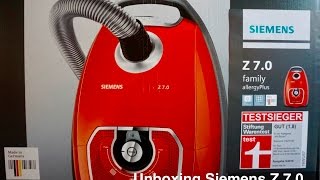 Unboxing Siemens Z 7  007