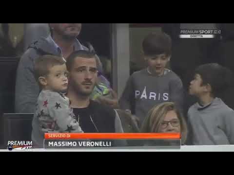 MILAN-JUVE 0-2, CORO TIFOSI JUVE, SALTA CON NOI LEONARDO BONUCCI