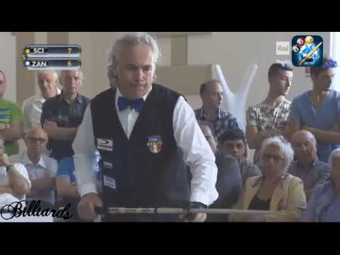 3 Cushion Billiard CAI 2017 Finale Marco Zanetti vs E  Sciacca  must watch