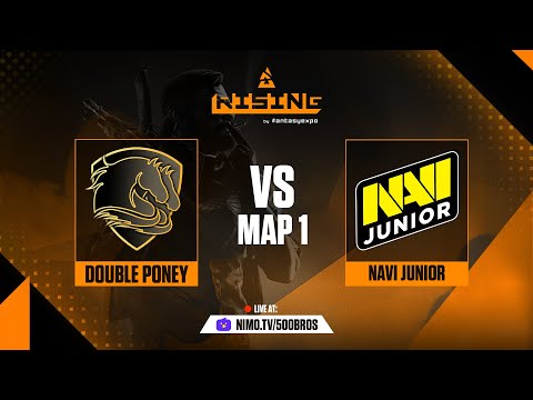 [FULLMATCH] DE_TRAIN | DOUBLE PONEY VS. NAVI JUNIOR | BLAST RISING 2021