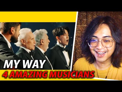 GUITARIST Reacts to Dimash Qudaibergen Plácido Domingo, José Carreras, and HAUSER – My Way