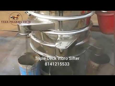 Triple Deck Vibro Sifter