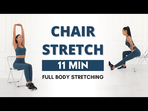 SEATED FULL BODY STRETCHING ROUTINE - Pain & Stress Relif