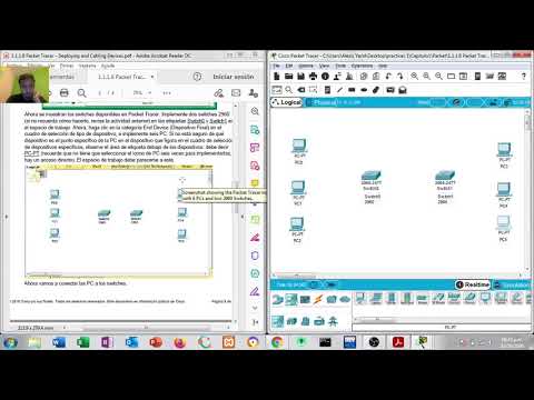 1.1.1.8 Packet Tracer Deploying and Cabling Devices