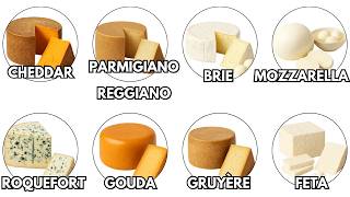 Every Cheese Explained In Details