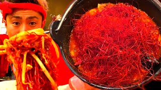 【激辛】11種類の唐辛子で挑む！爆辛マグマみそ煮込みうどん！