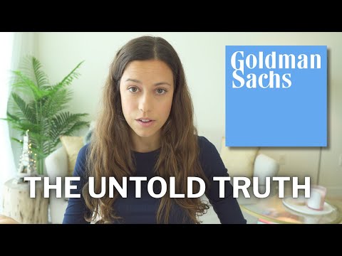 Why I Quit Goldman Sachs