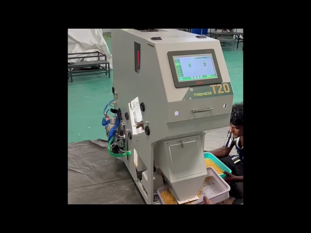 Dal Color Sorting Machine - Moong Dal Color Sorter T20 - 7 Chute ...