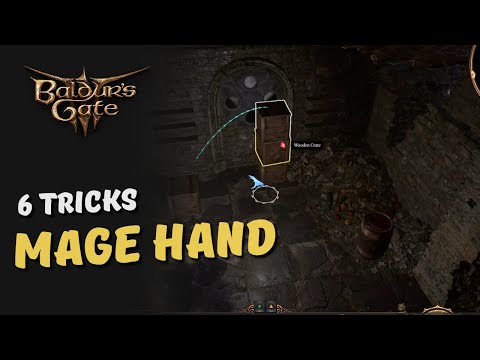 6 Things You Can Do With Mage Hand - Baldur’s Gate 3