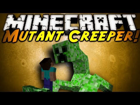 Sky Does Everything - Minecraft Mod Showcase : MUTANT CREEPERS!