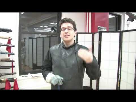 Advance Lunge in Intermediate Sabre