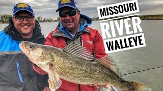 Spring Walleye Fishing on the Missouri River