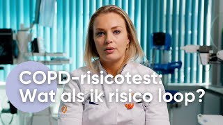 What if the COPD risk test shows that I am at risk?