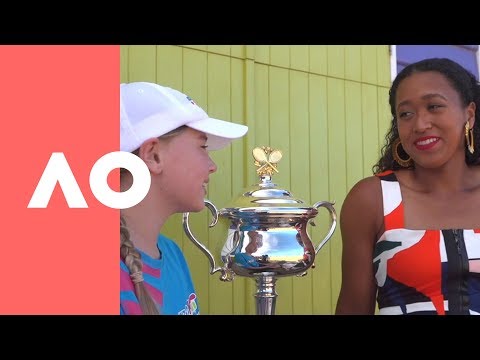 Exclusive interview with Grand Slam champion & Chloe ANZ Tennis Hot Shot | Australian Open 2019