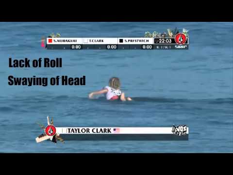 Kelly Slater Taylor Clark Paddling Analysis