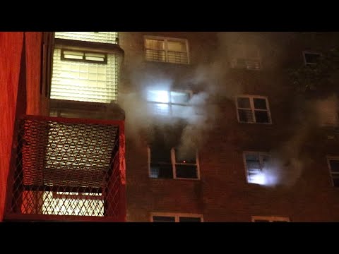 [ Manhattan 10-77 Box 1362 ] Major Fire on 4th Floor of Harlem High-Rise; Residents Trapped by Smoke