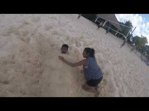 Nevin working on his beach bod!