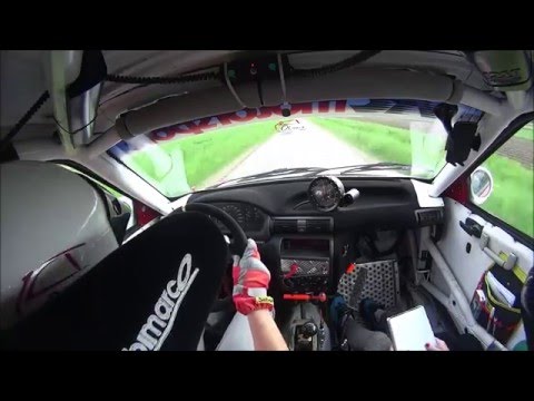 Olszewski/Olszewska Opel Astra GSi 3 Pętla  KJS Niwiska  08.05.2016 + Os 5 z przygodą