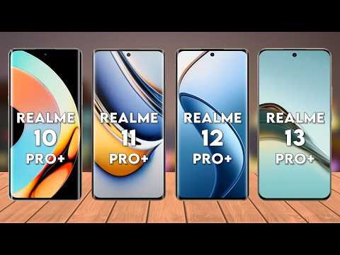 Realme 10 Pro Plus Vs Realme 11 Pro Plus Vs Realme 12 Pro Plus Vs Realme 13 Pro Plus - Comparison