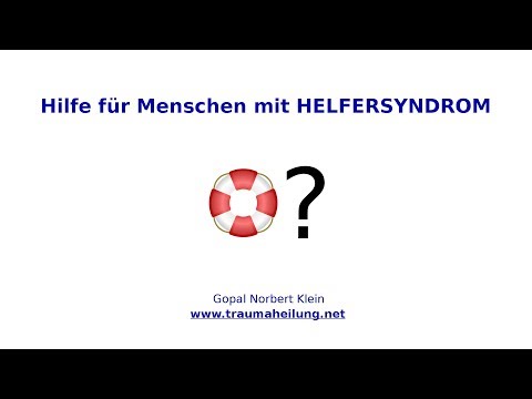 Hilfe für Menschen mit Helfersyndrom