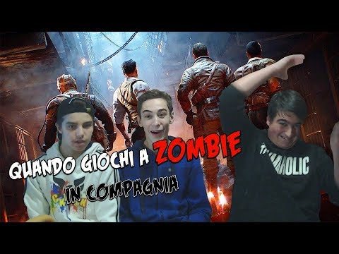 Quando giochi a CALL OF DUTY ZOMBIE IN COMPAGNIA!! | La fine di un' amicizia