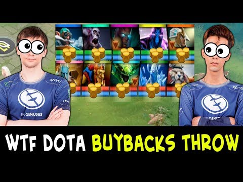 Buybacks THROW — WTF Dota EG vs Optic double COMEBACK