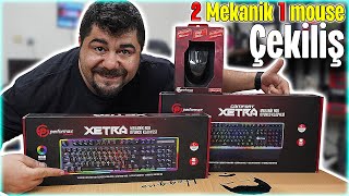 2 Klavye 1 Mouse Çekiliş - Performax Gaming Xetra Comford İncelemsi