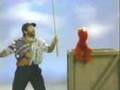 Classic Sesame Street Robin Williams Gives Elmo A Stick