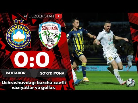 Coca-Cola Superliga. 10-tur PAXTAKOR — SO'G'DIYONA 0:0