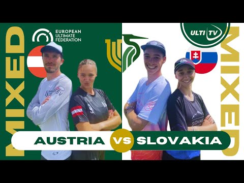 Austria vs Slovakia — MIXED Power Pool — European Ultimate Championships #EUC2023
