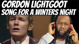 GORDON LIGHTFOOT Song for a winter&#39;s night REACTION - He had the audience in his hands