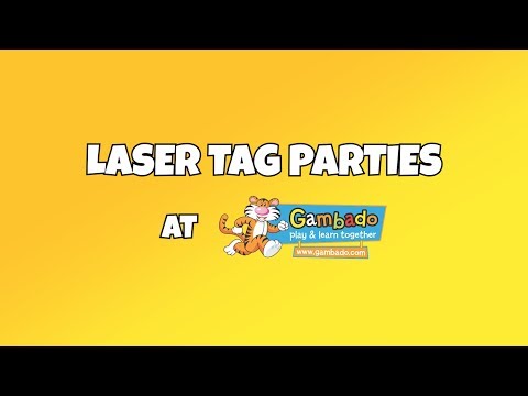 Laser Tag Parties at Gambado