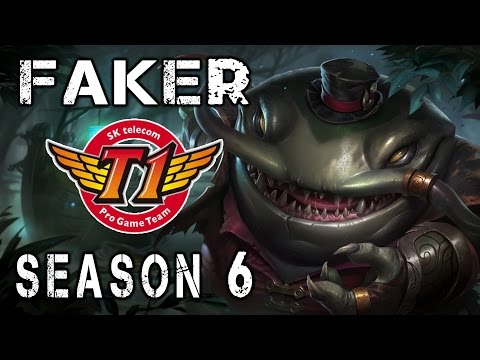 SKT T1 Faker Tahm Kench vs Ryze TOP :: Season 6 Patch 5.24 :: League of Legends