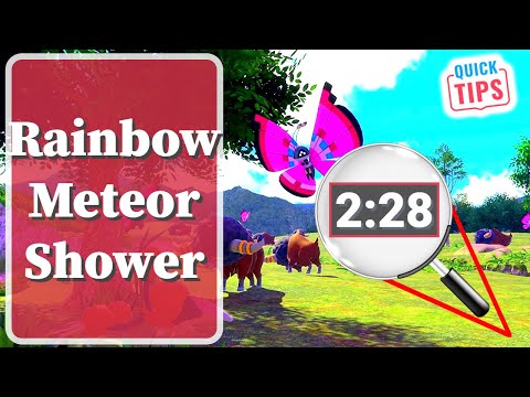New Pokemon Snap - Rainbow Meteor Shower - A Guide To Rainbow Meteor Shower Request