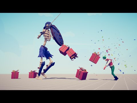 PRESENT ELF & 10x CHEERLEADERS vs EVERY UNIT - Totally Accurate Battle Simulator TABS