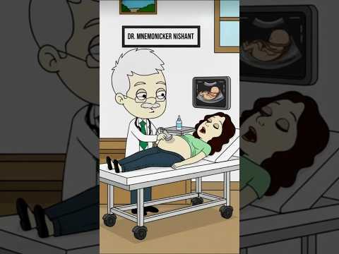 “Nuchal Cord Explained Simply | Normal Delivery Possible? #medicalanimation #medicalfacts #viral
